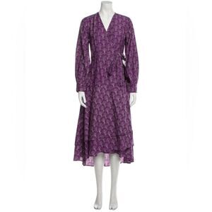 Roller Rabbit Printed Long A-Line Dress – Size S